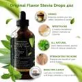 Liquid Stevia Drops 4oz (120ml) Original No Flavor
