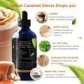 Caramel Liquid Stevia Drops 4oz (120ml) Toffee Caramel