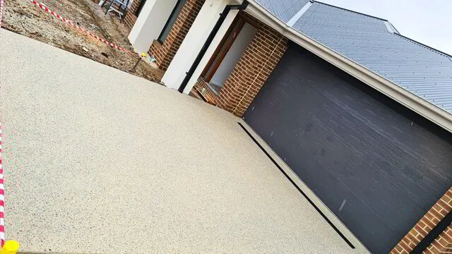 New Driveway After