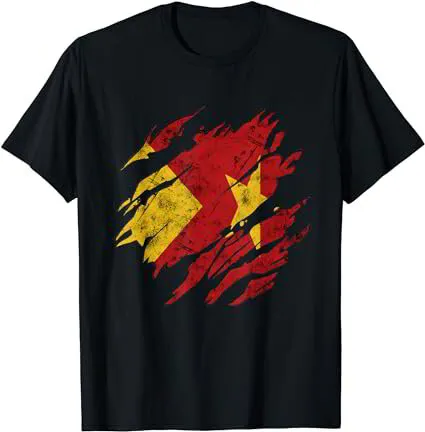 Tigray Flag Ethiopian Tigray Region Map T-Shirt