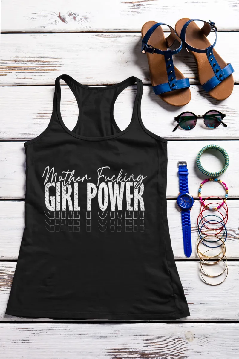 Girl Power Racerback Tank Top
