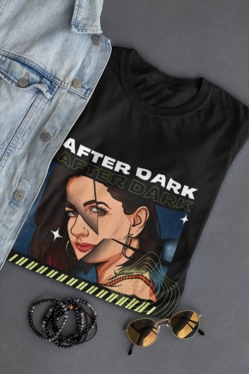 After Dark Indie Punk Album T-Shirt