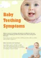 Baby Teething Symptoms