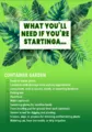 What you'll need if you're starting a gardening 