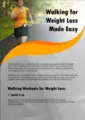 Walking for Weight Loss Made Easy