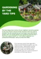 Gardening By The Yard Tips
