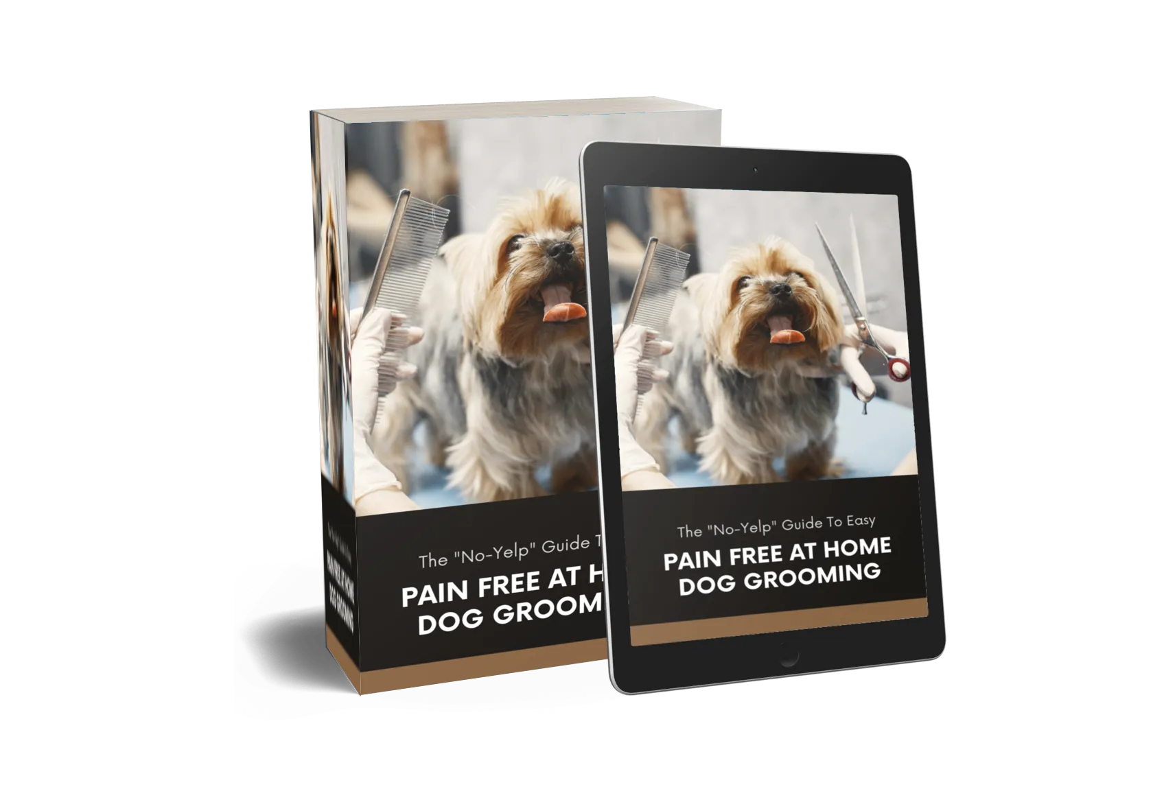 The "No-Yelp" Guide To Easy, Pain Free At Home Dog Grooming