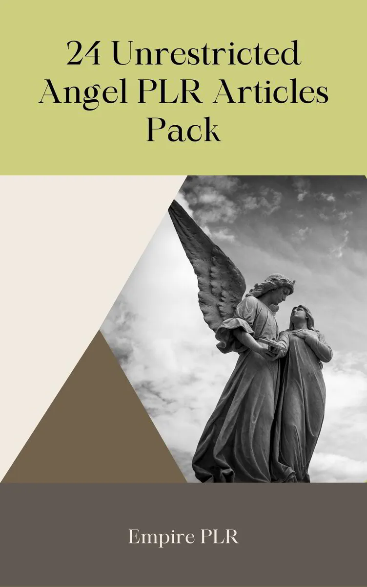 24 Unrestricted Angels PLR Article Pack