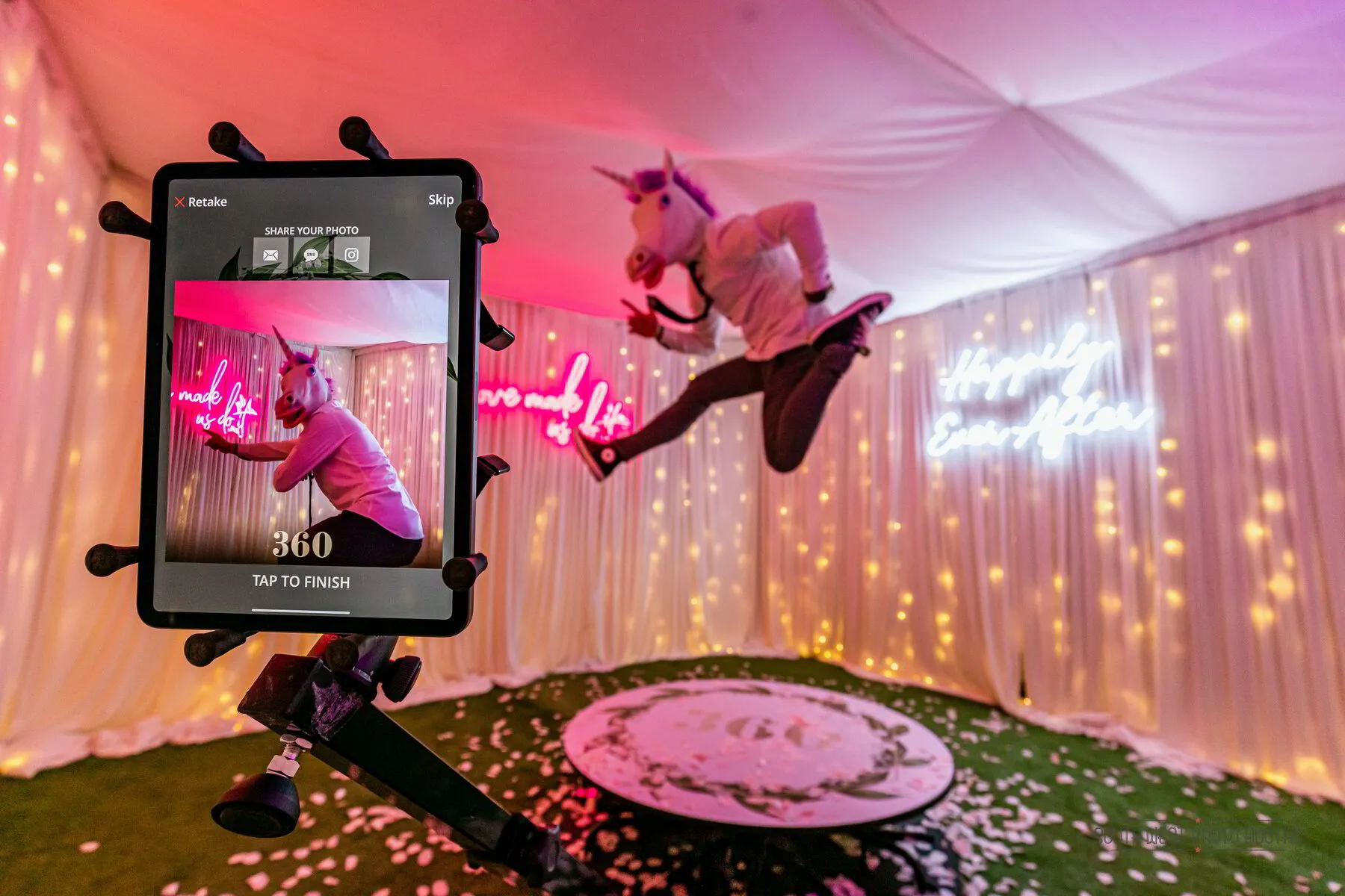 Elevate Your Event with Our 360 Photobooth