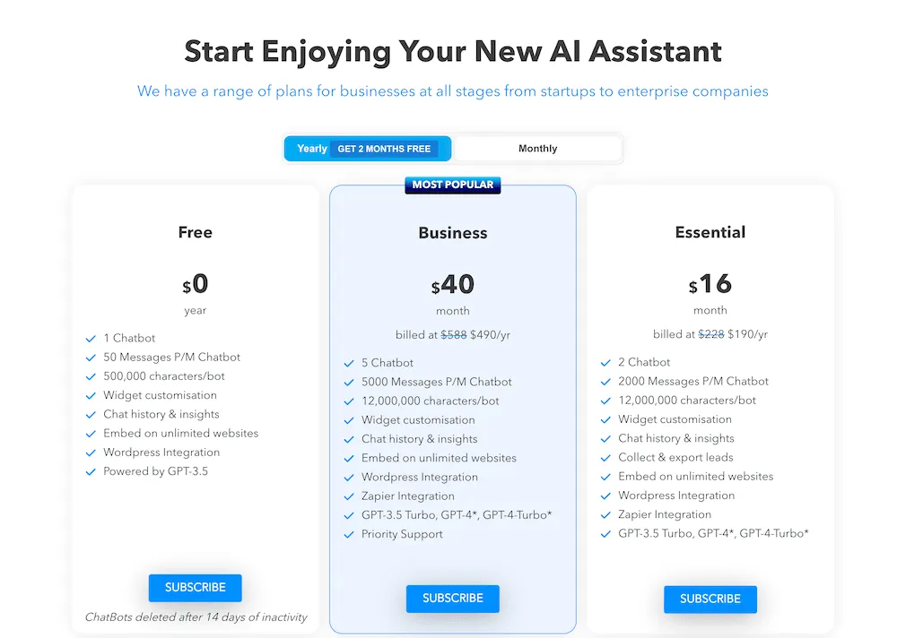 FastBots.ai Updates - Annual Pricing & Security