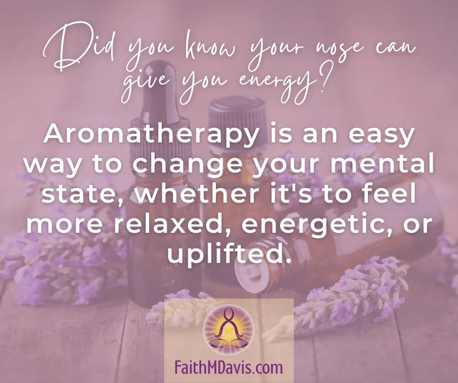 Aromatherapy for More Energy