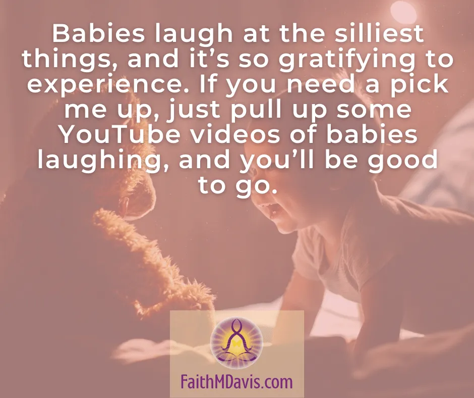 Simple Pleasure of a Baby's Laugh