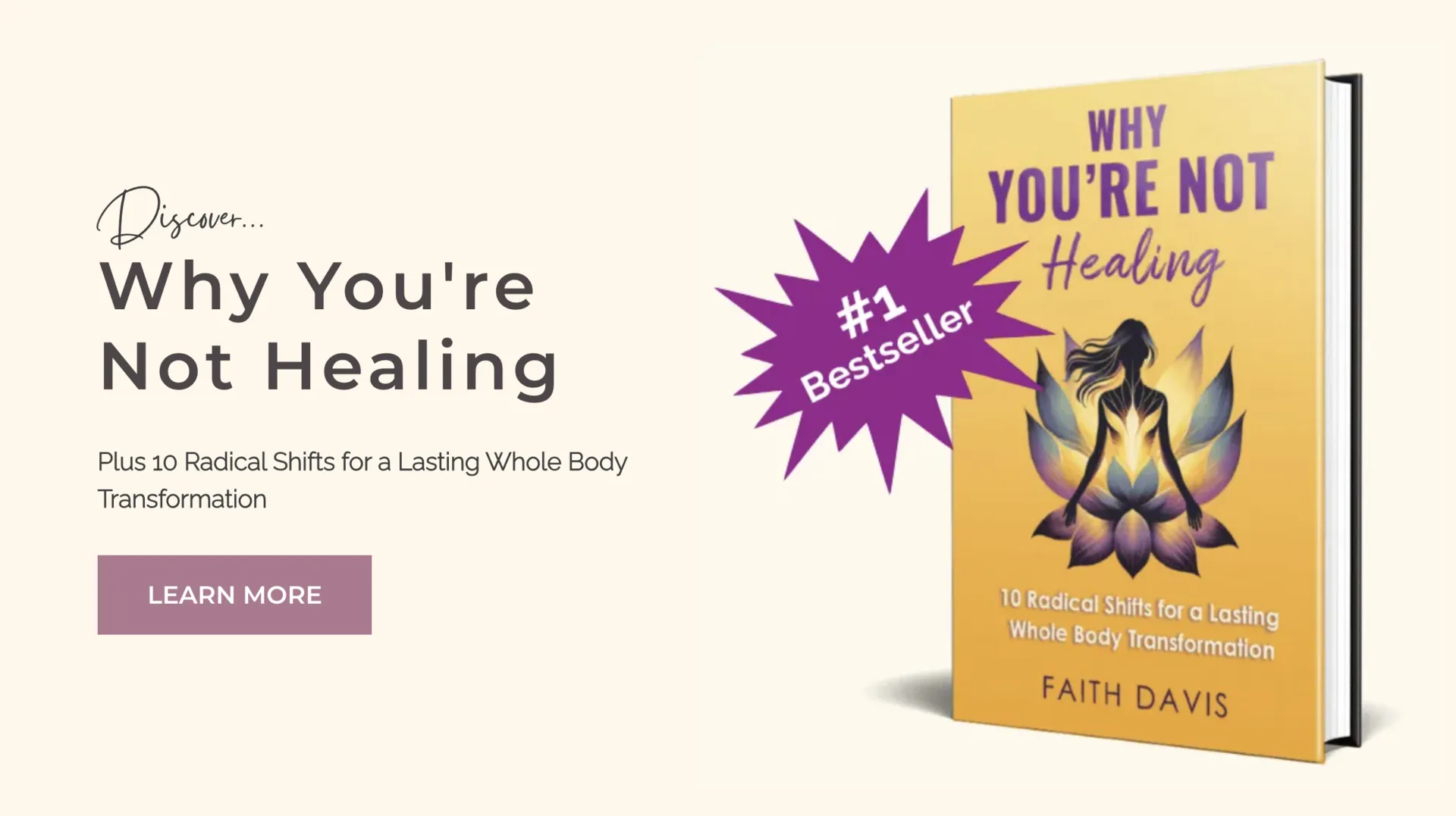Why You're Not Healing Bestseller Photo