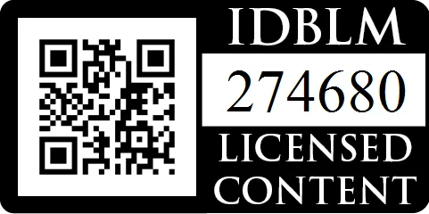 IDBLM 274680: Legally Licensed Content ID