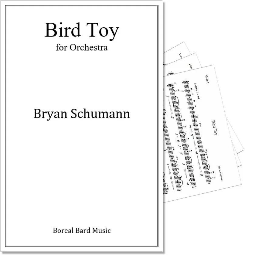 Bird Toy for Orchestra (sheet music)