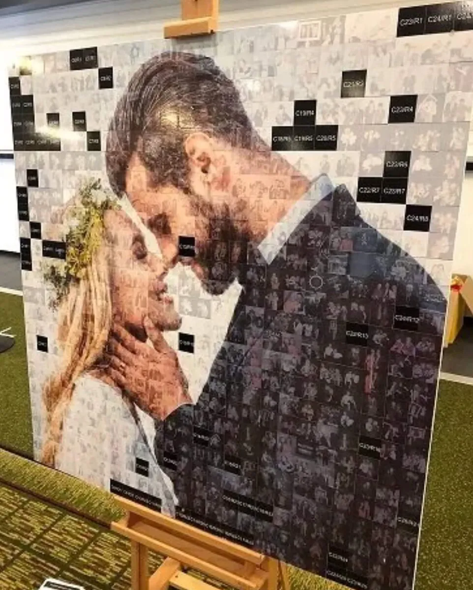 liverpool selfie mirror - photo booth mosaic wall