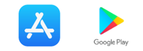 LOGOS APPLESTORE ET GOOGLEPLAY SITE INITHY