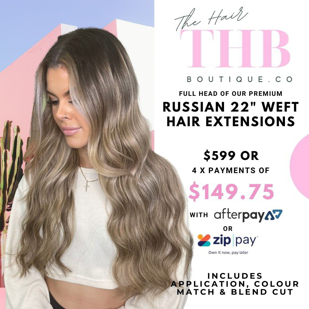Premium Russian Weft Hair Extensions | Gold Coast Hair Extensions