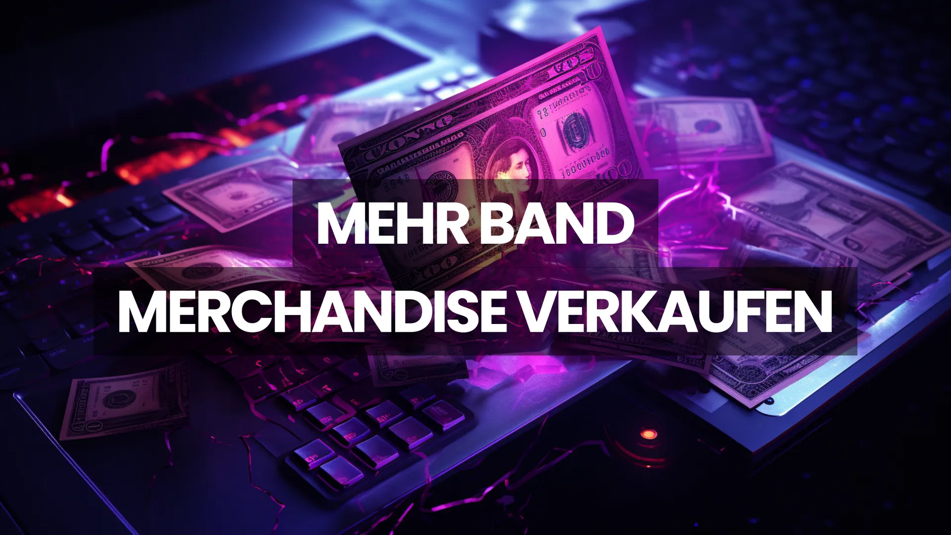 Mehr Band Merchandise verkaufen – diese Möglichkeiten gibt es