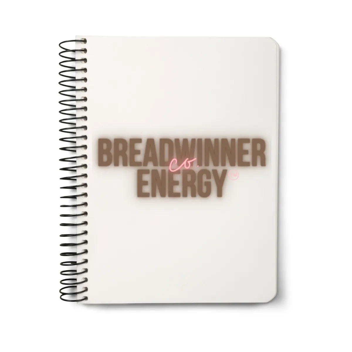 Breadwinner Energy Spiral Small Notebook 
