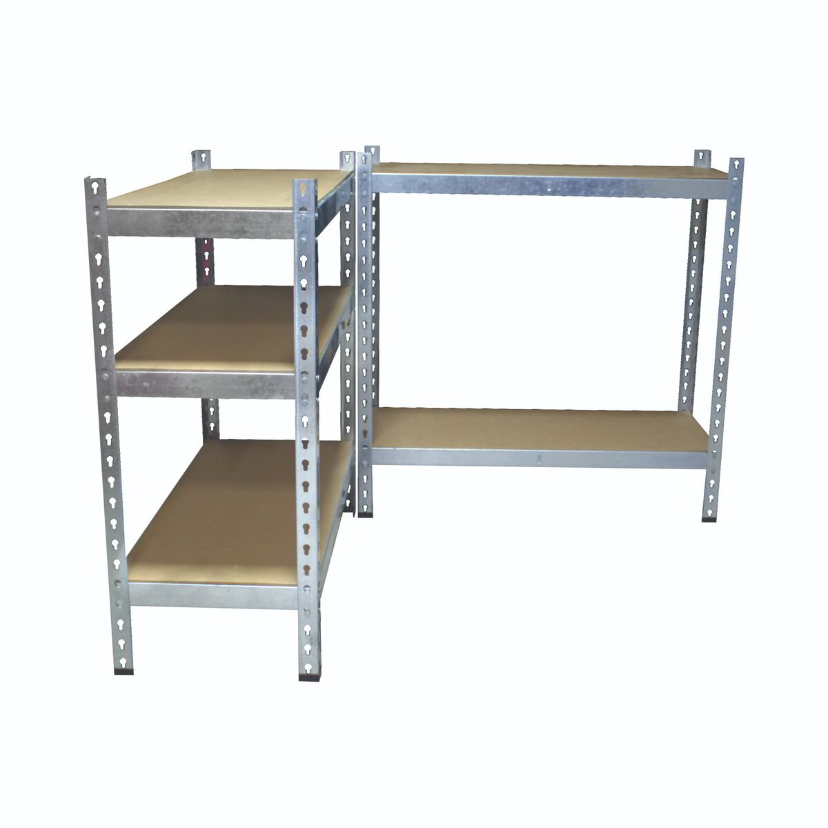 5 Tier Galvanized Shelf