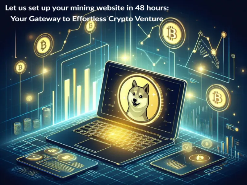 Let us set up your mining website in 48 hours: Your Gateway to Effortless Crypto Venture 