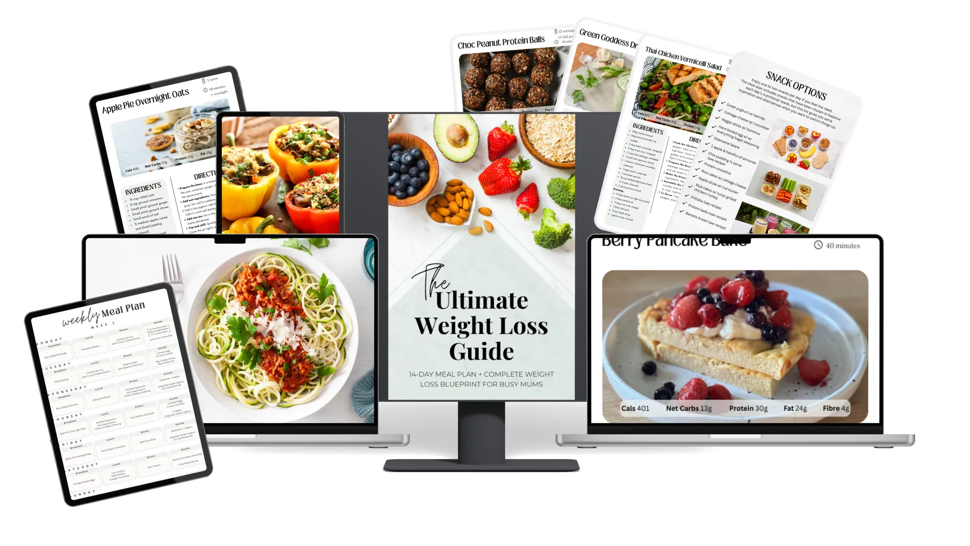 The Ultimate Weight Loss Guide — 14-Day Meal Plan for Busy Mums