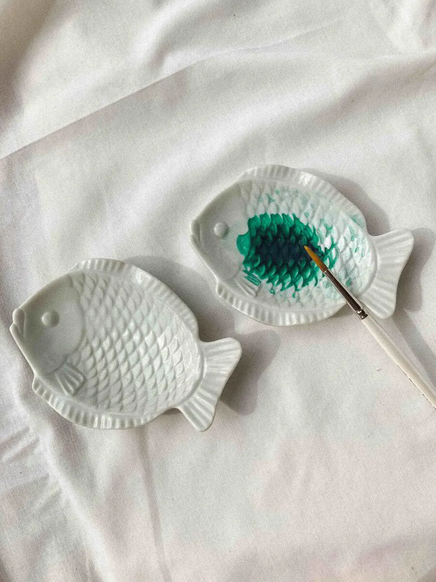 Fish shaped Palette | Small