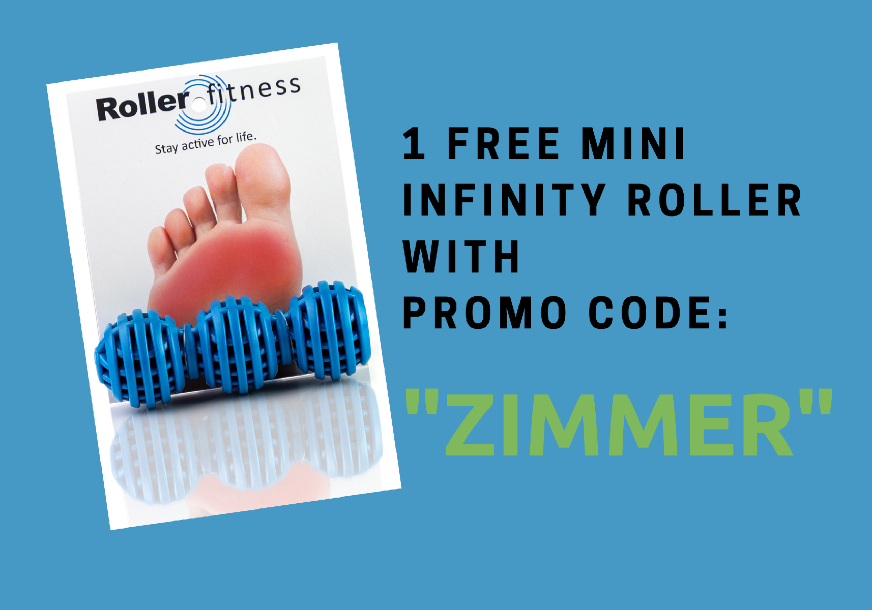 Good For Runners And Athletes Free Shipping Details about  / fitness roller mini infinity roller