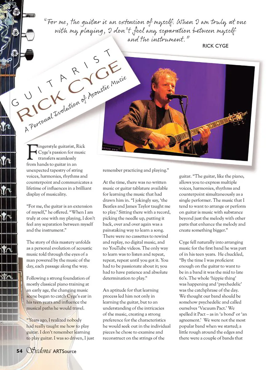 Rick Cyge Interview - page 1