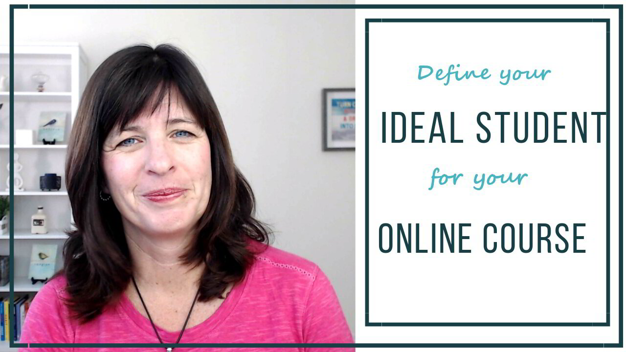 Define your IDEAL STUDENT for your online course