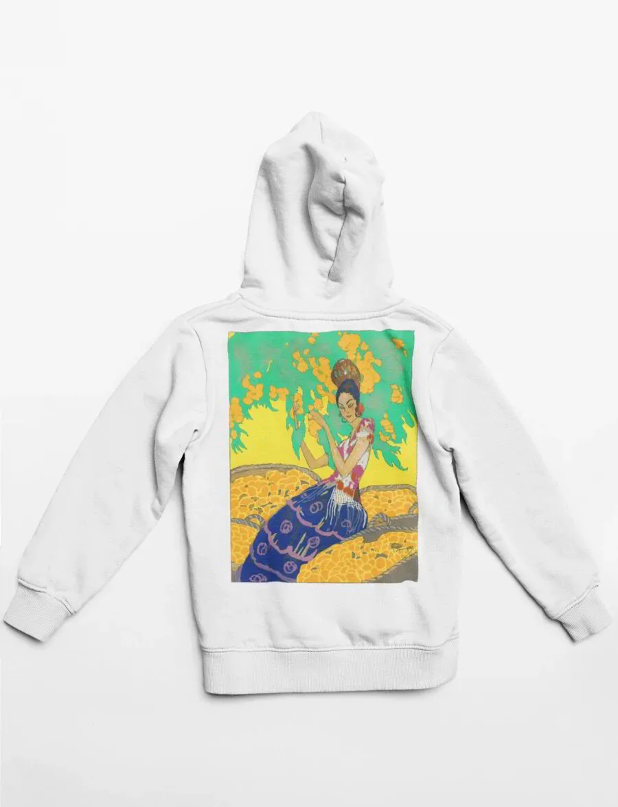 'Lady with Lemons' Graphic Hoodie