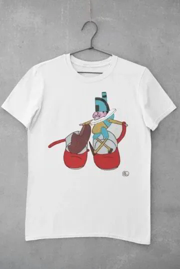 'Punch & Shoes' Graphic Christmas T-Shirt