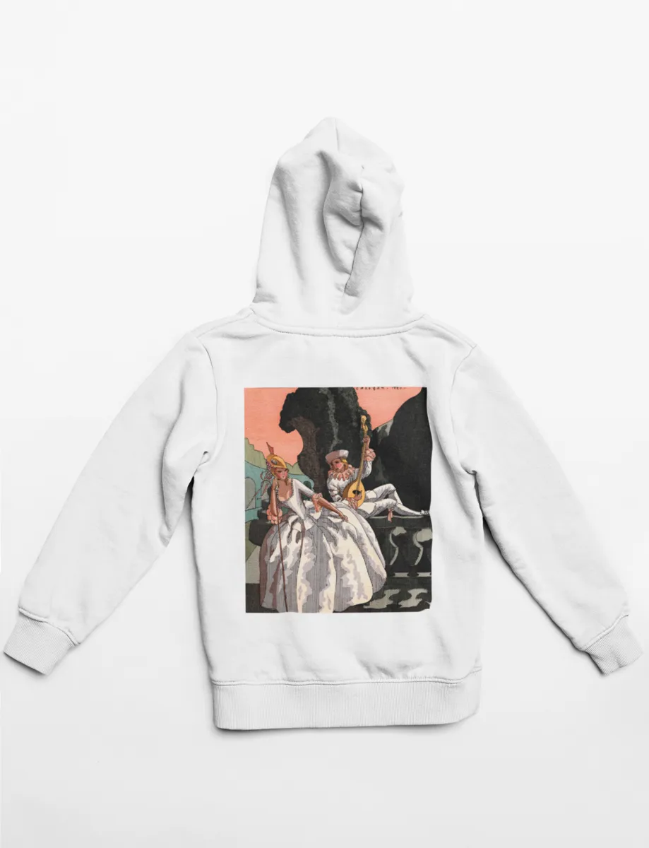 'Lady Being Serenaded' Graphic Hoodie