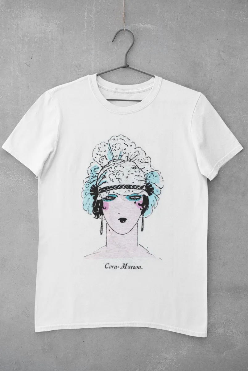 'Blue Lady' Graphic T-Shirt