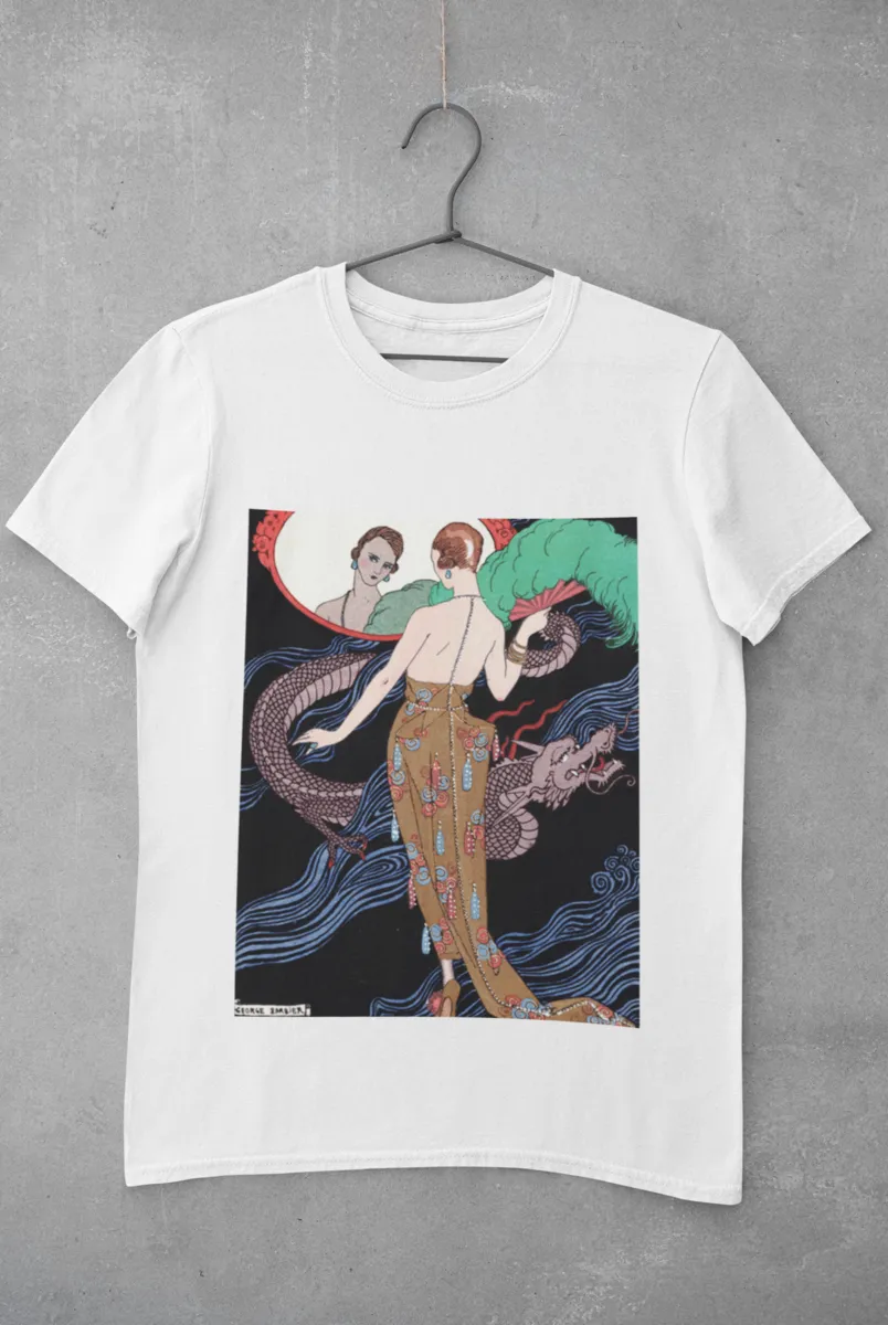 'Lady with Mirror' Graphic T-Shirt