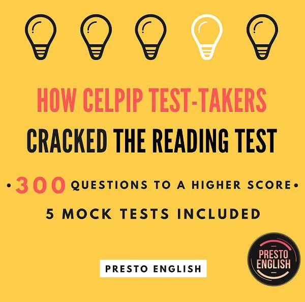 CELPIP Reading Practice of the High-Scorers (+5 Mock tests)
