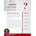FREE DOWNLOAD - Inquiries - Issue 5 - Learning from a broken stick