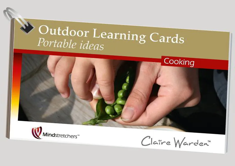 Outdoor Learning Cards - Portable Ideas - Cooking