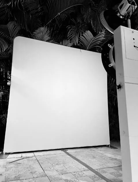 choose a backdrop that will make your guests pop - glam photo booth rentals