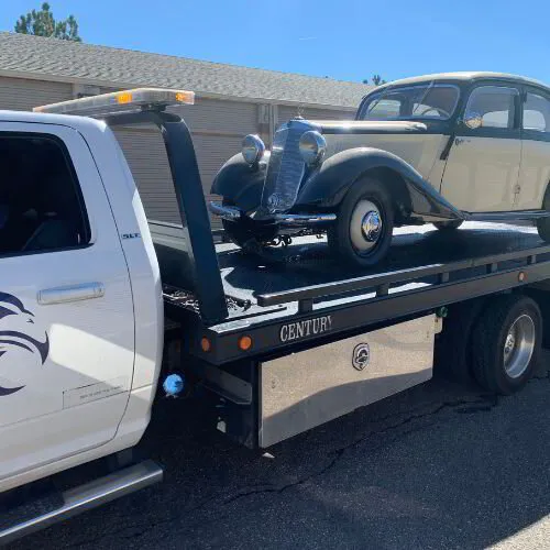 Paul Mark tow truck classic car towing services for the Denver Metro Area