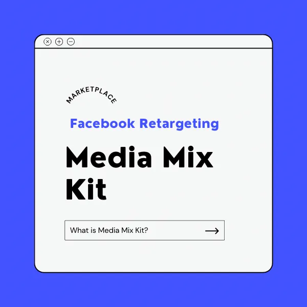 Paid Media Mix - Facebook Ads + Display and Remarketing