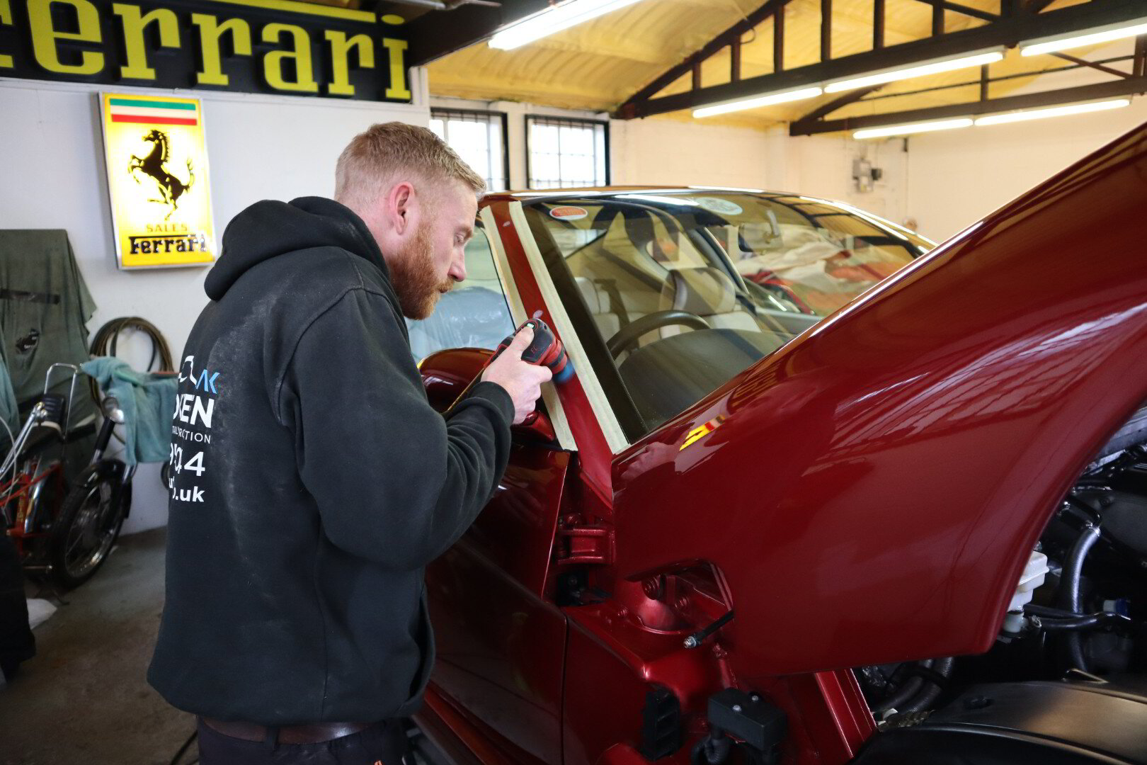 Car machine polishing and paint correction services in Surrey