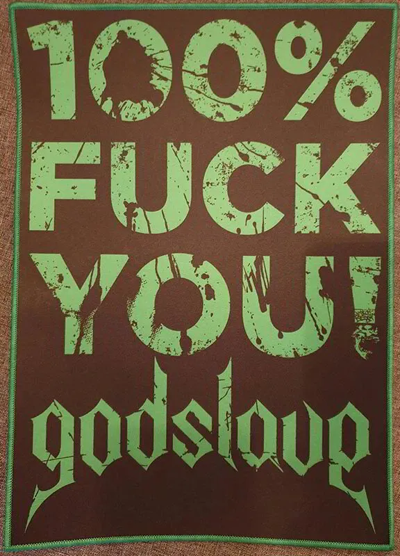 100% Fuck You (Backpatch)