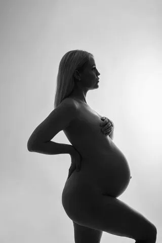 gravid kvinna fotografering