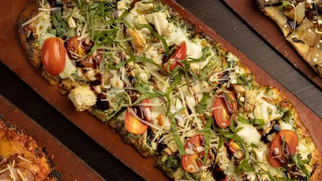 Kale Pesto Chicken Pizza or Flatbread