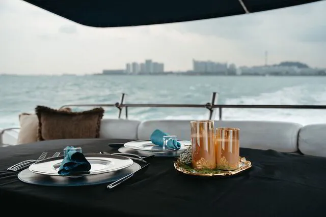 Private Dining Service on Yacht
