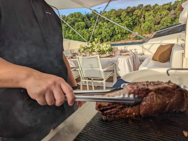 Bbq Party on Yacht with Private Chef - BBQ Chef
