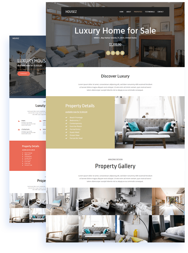 Build Your Real Estate site Today Simvoly site Builder
