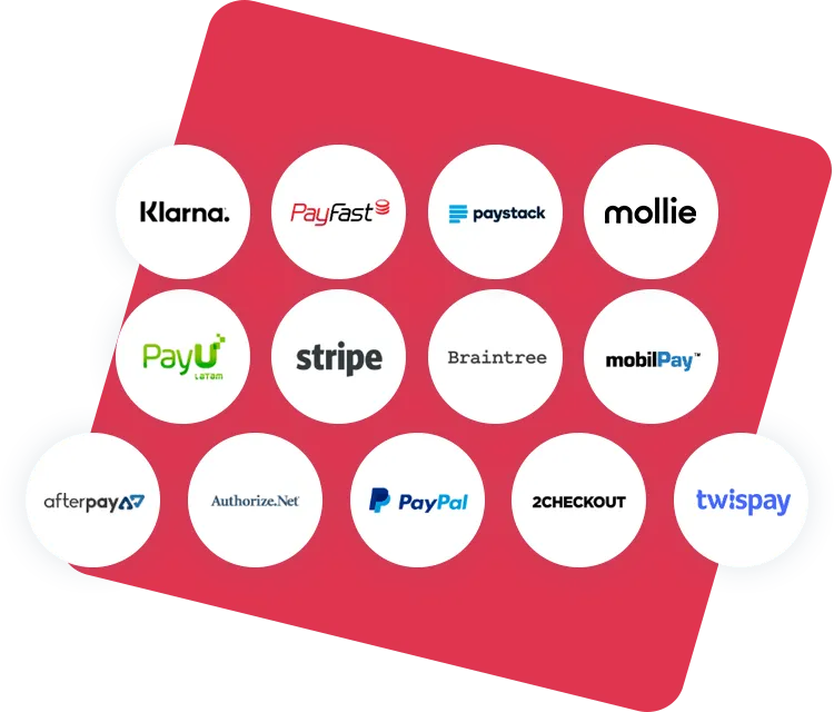 simvoly payment processor integrations